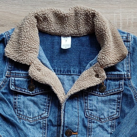 Carters euc/vguc jean jacket size 7 - Picture 11 of 16